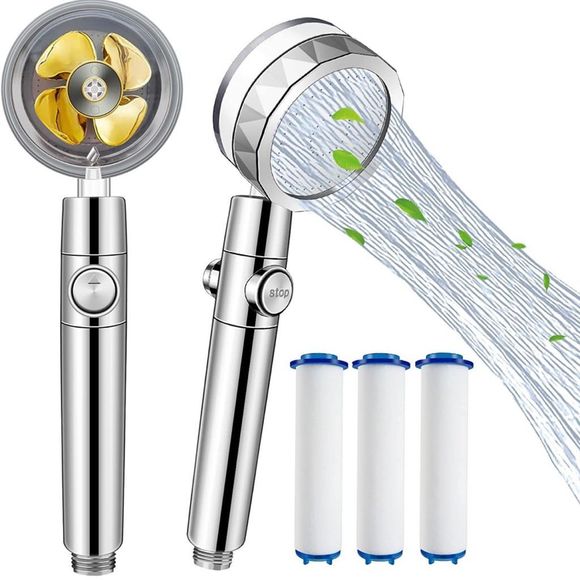Unlisted Bath Nwt Handheld Power Shower Headvortex Shower Head With